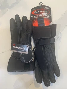 Guantes negros Olympia pequeños para hombre - Imagen 1 de 2