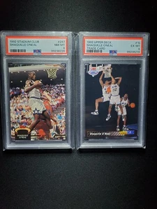 Shaquille O'Neal Rookie Card PSA Graded Lot - Picture 1 of 2
