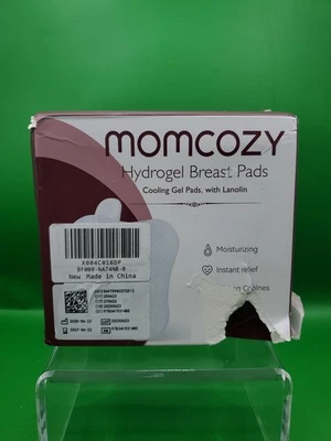 Almohadillas de hidrogel Momcozy para senos con lanolina hidratante enfriamiento caja abierta 16CT Foto 1 de 4