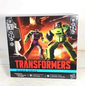 Transformers Studio Serie 86 GANCHO Y LARGO RECORRIDO Juego de Caja Constructicon Devastator - Imagen 1 de 14