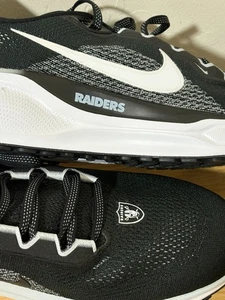 Nike Zoom Pegasus 41 Las Vegas Raiders Negro/Blanco Tenis Para Hombre 10 FZ5093-001 - Imagen 1 de 9