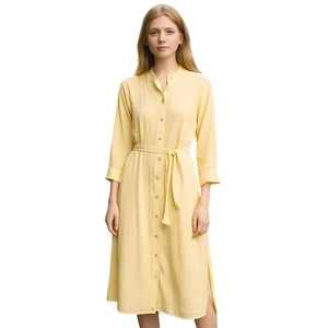 Vince Button-down Long Sleeve Midi Shirt Dress Size L NWT - Picture 1 of 15