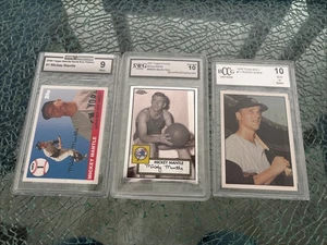 Mickey Mantle Topps 2006 &2007 & Roger Maris 1978 Base Ball Karten - Bild 1 von 7