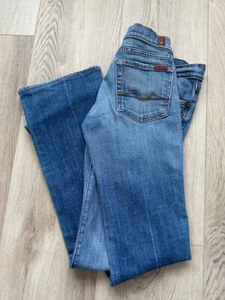 7 for all Mankind Damen Designer Jeans Flared - Größe 27 - Bild 1 von 1