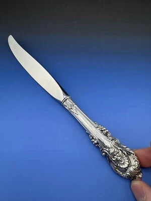 Sir Christopher Wallace Sterling Silver Place Knives Near Mint Condition 9-1/8" - Image 1 of 3