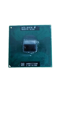 CPU Processore Intel Celeron T3300 2.0GHz SLGJW - 1Mb cache - 800 x Notebook - Immagine 1 di 2