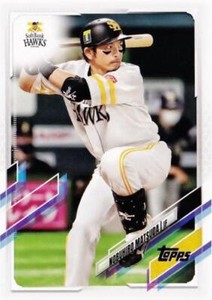 2021 Topps Nippon NPB #177 Nobuhiro Matsuda Hawks