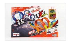 MAISTO 12489 Track - Nxs Racer Dual Race Challenge - Orange - 1/43 - Picture 1 of 2