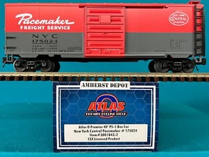 3001843-2 Atlas O New York Central PS-1 Box Car #175024 escala O Nueva York Nuevo - Imagen 1 de 1