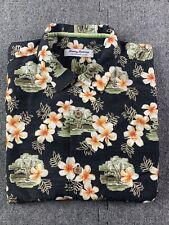 TOMMY BAHAMA  Coconut Point Mens Short Sleeve Floral Shirt Size M Multicolor