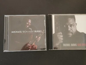 2 Michael Burks Cds Iron Man & Make it Rain Make it Rain is in Wrong Case - Imagen 1 de 2
