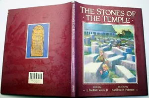 vntg 1993 J.F. Voros Jr THE STONES OF THE TEMPLE Salt Lake City Mormon Prophet - Foto 1 di 5