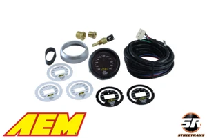 AEM Electronics Digital LED Oil/Water/Fuel Temp 2-1/16” Gauge 30-4402 - Picture 1 of 7