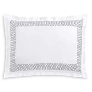 Collezione Hudson Park Geo Sham ricamato - Foto 1 di 10
