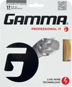 Gamma Live Wire Professional 17 Tennis String (Natural) Authorized Dealer - Picture 1 of 1