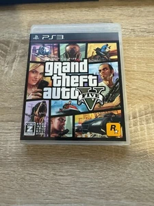 Grand theif auto 5 GTA 5 PS3 Japanese Game Region free in box, manual and map - Picture 1 of 2