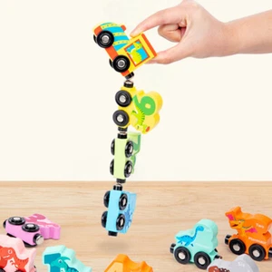 Hand-Eye Coordination Toy Wooden Train Toys Cartoon Animals Child - Picture 1 of 12