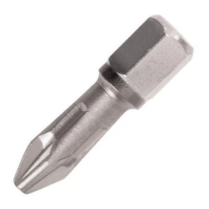 Trend Snappy Tin Coated Pozi Screwdriver Bits PZ2 25mm Pack of 10 - Picture 1 of 8