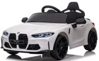 BMW M4 Ride on Car Licensed Competition Coupe Kids 12v Electric Battery White