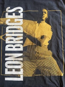 Leon Bridges US Spring Tour 2022 Band Graphic T Shirt Size XL - Picture 1 of 7