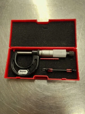 starrett t436.1xrl-1 outside micrometer .0001 - Image 1 of 4