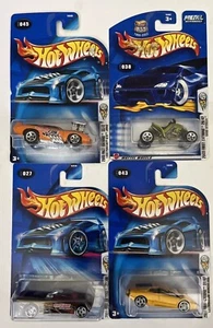 4 Hot Wheels 2003 First Editions! Carded! Sand Stinger! Bedlam! 1969 Pontiac GTO - Bild 1 von 9