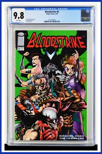 Bloodstrike #8 CGC Graded 9.8 Image February 1994 White Pages Comic Book - Bild 1 von 2