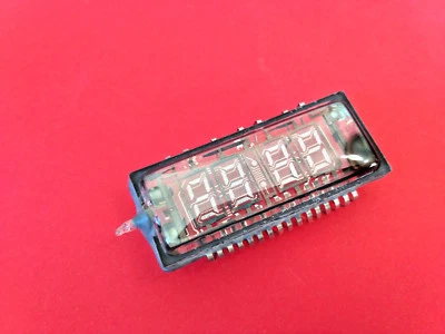 IVL2-7/5 ИВЛ2-7/5 VFD dígito reloj pantalla tubo de colección RARO NOS MISMA FECHA 2 un. Foto 1 de 4