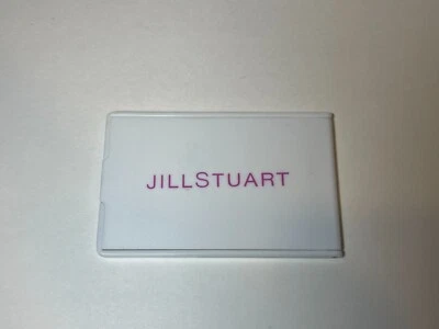 Jill Stuart White Logo Pocket Compact Folding Mirror - Image 1 of 4
