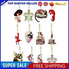 12 PCS Diamond Painting Keychain Cat Double Sided Fish for Beginners Adults Kids