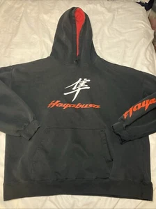 Vintage Y2K Suzuki Hayabusa Hoodie Sweatshirt Gr. XXL - Bild 1 von 8
