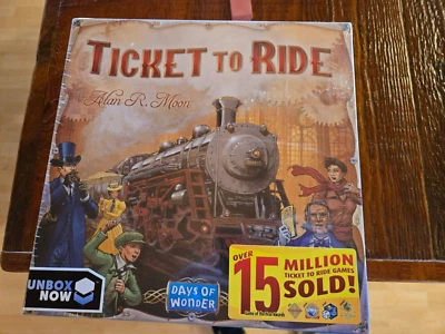 Ticket to Ride Europe Board Game by Alan R Moon 2021 Days of Wonder, New Sealed - Image 1 of 4