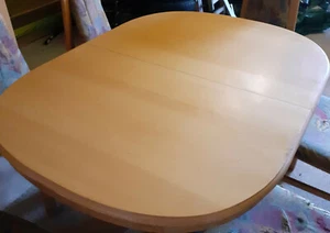 Esszimmergarnitur Eiche mit Tisch und 6 Stühlen - Bild 1 von 10