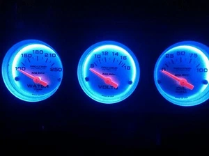 AutoMeter Gauge LED Bulb -RED, GREEN, BLUE, WHITE, PINK, AMBER - Picture 1 of 8