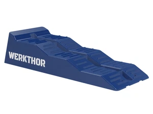 WERKTHOR flache Auffahrkeile für bis 5t - [2er Set] Auffahrkeile für Wohnwagen - Bild 1 von 5