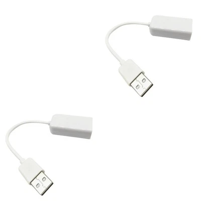  2 STÜCKE USB 2.0 Sound Virtual 7.1 Kanal Audio 3D Adapter mit Kabelleitung für - Bild 1 von 4