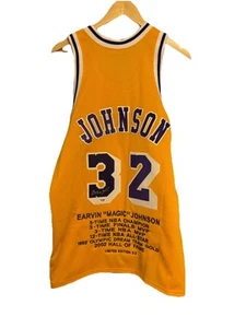 authentic autographed Jersey Earvin “Magic” Johnson limited edition 32 - Picture 1 of 7