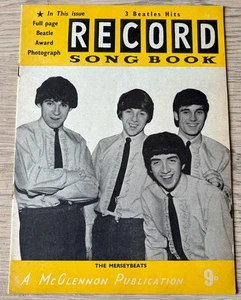 LIBRO DE CANCIONES MCGLENNON RECORD (1964) MERSEYBEATS BEATLES INGLATERRA - Imagen 1 de 8