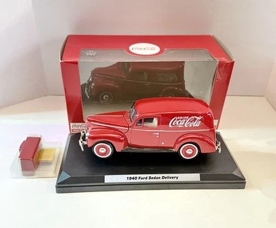 Vintage Die Cast Car Coca Cola Motor City  1940 Ford Sedan Delivery Panel Van - Image 1 of 4