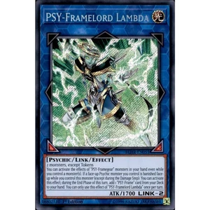 PSY-Framelord Lambda BLHR-EN051 Yu-Gi-Oh! Card Secret Rare 1st Edition - Picture 1 of 1