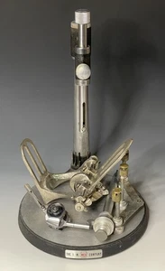 Vintage J. M. Company NEY Gold Surveyor Dental Dentistry Medical Stand Lab - Picture 1 of 9