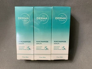 3er Pack My Derma Dream MDD Niacinamid Serum 5 % 1 flüssige Unzen 30 ml Aufhellen & Reparieren - Bild 1 von 4