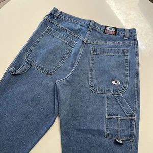 Vtg Interstate Skateboarding Wide Leg Baggy Carpenter Jeans Size 40x33 - Picture 1 of 10