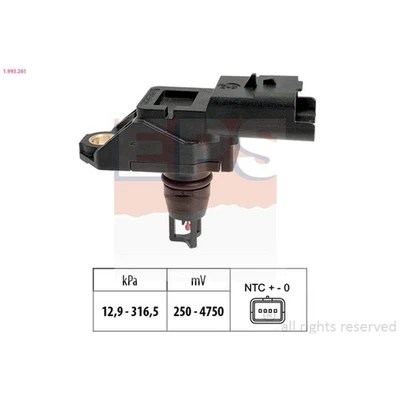 ORIGINAL® Eps Luftdrucksensor, Höhenanpassung für Ford FIESTA VI FOCUS III - Bild 1 von 4