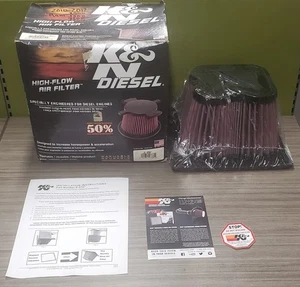 New K&N E-0787 Air Filter For 2010-2012 Dodge Ram 6.7L Diesel 2500 3500 - Bild 1 von 5