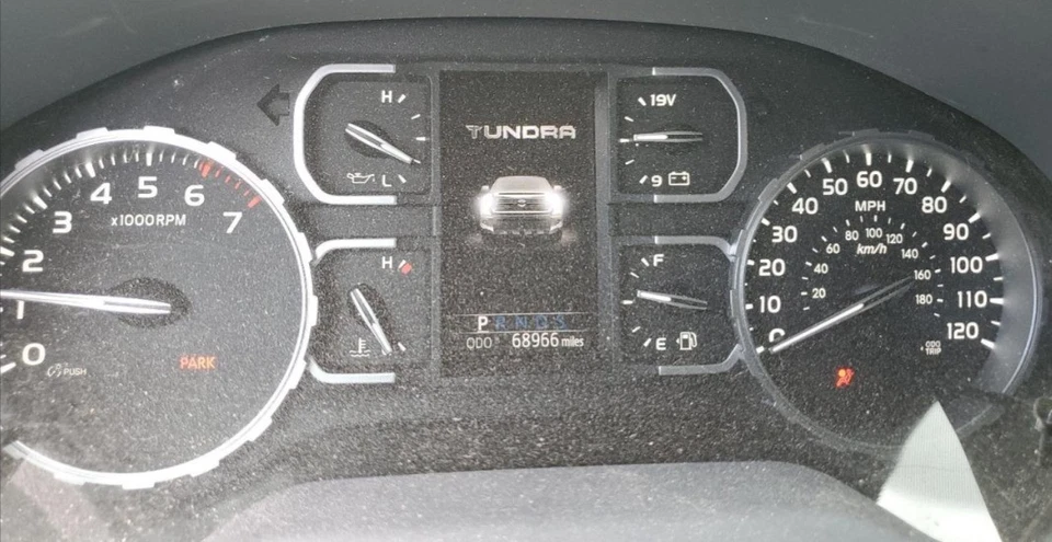 2018-2021 Tundra OE Speedometer Gauge Cluster 68K Miles Toyota - Изображение 1 из 4