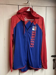 New York Rangers Fanatics Forever Damen-Hoodiejacke mit durchgehendem Reißverschluss Large - Bild 1 von 2