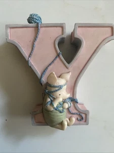 Disney Michel & Company Decor Nursery Letter Y Piglet 3” X3” - Picture 1 of 2