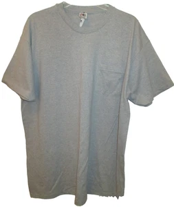 Men's Hanes XL Gray with Pocket T-shirt Vintage  - Picture 1 of 5