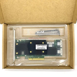 Broadcom eHBA 9600-24i 24 Int. Ports PCIe SAS/SATA/NVMe Tri-Mode Storage Adapter - Picture 1 of 10